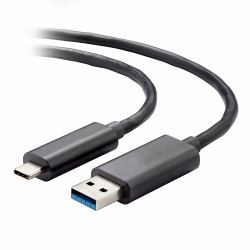 Vaddio 440-1007-008 cavo USB USB 3.2 Gen 2 [3.1 Gen 2] 8 m USB C USB A 10 Gbit/s Nero 
