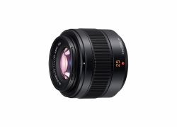 Panasonic H-XA025E camera lens MILC/SLR Standard lens Black (H-XA025E - LEICA DG Summilux 25mm / F1.4 II ASPH)
