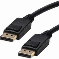 Cablenet 32-2421A cavo DisplayPort 1 m Nero (CNL 1m DP-DP 1.2 M-M 4K Bk PVC)