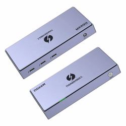 cablenet 40-4255 replicatore di porte e docking station per laptop Cablato Thunderbolt 4 Argento 