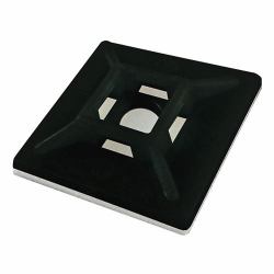 CNL 100PK Cabletie Base 20x20mm Bk