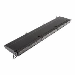 Cablenet 72-3748 pezzo di pannello 0.5U (CNL 24P C6a FTP 0.5u PCB PPan)