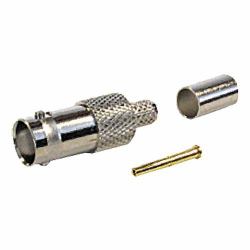 Cablenet BNC8-58 cavo di collegamento BNC Metallico (100PK BNC CRIMP RG58 TURNED)