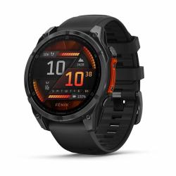 Garmin Fenix 8 3,56 cm [1.4"] AMOLED 47 mm Digitale 454 x 454 Pixel Touch screen Nero Wi-Fi GPS [satellitare] (Garmin Fenix 8 47Mm Slate Gray)
