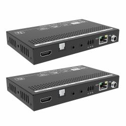 Vivolink VLHDMIEXTHDB2.0S moltiplicatore AV Trasmettitore e ricevitore AV Nero (HDBaseT Extender kit 70m /w - Audio Breakout - Warranty: 60M)