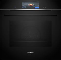 Siemens iQ700 HB778G3B1 forno 71 L Nero, Acciaio inox (warehouse linden----HB778G3B1 IQ700 [s)