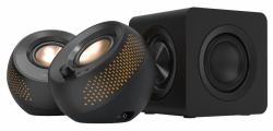 Creative Labs Creative Pebble X Plus set di altoparlanti 30 W Universale Nero 2.1 canali Bluetooth (CREATIVE Pebble X Plus - 2.1 USB-C Speakers Customizable RGB Lighting 51MF0495AA000)