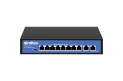 Ernitec ELECTRA-U08-1GB-110W switch di rete Non gestito Gigabit Ethernet [10/100/1000] Supporto P...