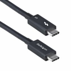 StarTech.com Cavo Thunderbolt 5 80 Gbps/fino a 120 Gbps da 80cm, 240 W PD, 8K 60 Hz, cavo Thunderbolt certificato - Compatibile con Thunderbolt 4/USB4/USB-C (CERTIFIED THUNDERBOLT 5 CABLE - 80GBPS/...