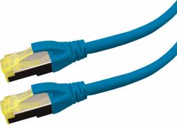 logon premium PATCH CABLE CAT6A S/FTP - PREMIUM LSOH - 5M BLUE - Warranty: 24M