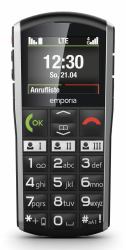Emporia SIMPLICITY-LTE 5,08 cm [2"] 90 g Nero, Argento Telefono di livello base 