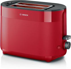 Bosch TAT2M124 tostapane 6 2 fetta/e 950 W Rosso (Bosch MyMoment brÃ¸drister)