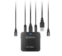 BOYA BY-DM20 parte e accessorio del microfono (BOYA Mixer and microphone for smartpho)