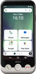 Doro Aurora A10 11,4 cm [4.5"] Doppia SIM Android 14 4G USB tipo-C 4 GB 64 GB 3000 mAh Nero, Bianco 