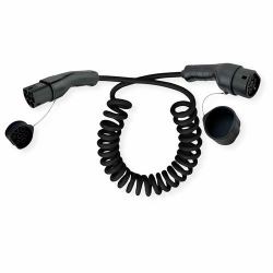 EV-LADEKABEL SPIRALE.TYP2.1-PH - 32A.7.4KW.7.5M