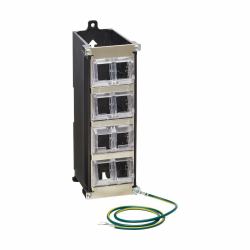 Tripp Lite N063-008-ENC Accessorio per pannello di connessione (8PORT METAL DIN-RAIL - MOUNTINGKEYSTONE)