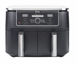 Ninja AF400EU fryer Double 9.5 L Stand-alone 2470 W Hot air fryer Black (Ninja AF400EU Foodi MAX Dual Zone 9,5L HeiÃluftfritteuse)