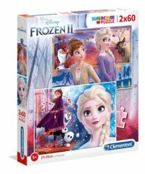 Clementoni Frozen 2 Puzzle 60 pz Televisione/film (Clementoni SuperColor - Disney Frozen)