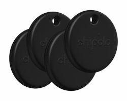 Chipolo POP Articolo Cercatore Nero (Chipolo POP 4 Pack [Black])