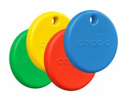 Chipolo POP Articolo Cercatore Rosso, Giallo, Verde, Blu (Chipolo POP 4P Red Blue Yellow Green)