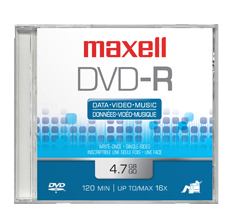 Maxell DVD-R 4.7GB 100 Pack 4,7 GB 100 pz (Dvd-R 4.7Gb 100 Pack 100 Pc[S] - Warranty: 12M)