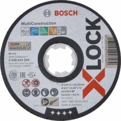 Bosch X-LOCK MULTI CONSTRUCTION Disco per tagliare (Bosch Rapido Multi Construction ACS 60)