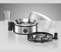 Rommelsbacher ER400 Pentolino per uova 7 uovo/uova 400 W Nero, Acciaio inox (Rommelsbacher ER 400 Black)