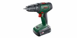 Bosch UniversalDrill 18V 1450 Giri/min Senza chiave 1,2 kg Nero, Verde (Wiertarko-wkretarka)