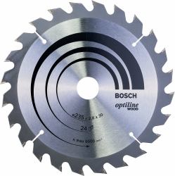 Bosch ‎2608640725 lama circolare 23,5 cm 1 pz (Bosch Optiline Wood rundsavsklinge - f)