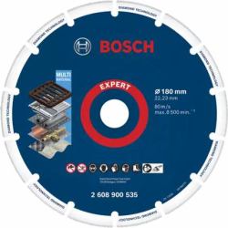Bosch 2 608 900 535 fornitura per utensili rotanti per molatura/levigatura Ghisa, Metallo, Plastica Disco da taglio (Bosch Powertools diamond cutting disc)