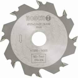 Bosch ‎3608641008 lama circolare 10,5 cm 1 pz (Bosch slot mill 105x20-8 - 3608641008)
