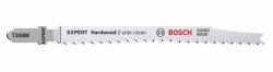 Bosch 2 608 900 546 lama per sega a gattuccio, sega a traforo e sega universale Lama per seghetto alternativo Bimetallo 100 pz (Bosch Expert Hardwood 2-side clean T30)