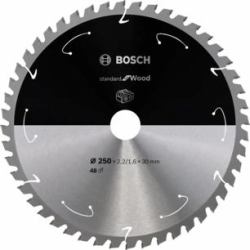 Bosch 2 608 837 728 lama circolare 25 cm 1 pz (Bosch Standard for Wood rundsavsklinge)