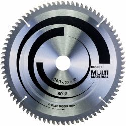 Bosch ‎2608641204 lama circolare 26 cm 1 pz (Bosch Multi Material rundsavsklinge -)