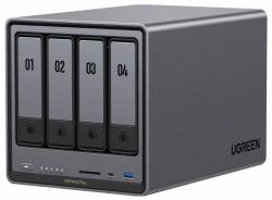 Ugreen NASync DXP4800 Plus NAS Desktop Intel® Pentium® 8 GB DDR5 UGOS Pro Black (UGREEN)