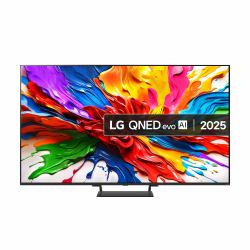 LG 65QNED93A6A.AEKQ TV 165,1 cm [65"] 4K Ultra HD Smart TV Wi-Fi Nero (65" QNED93 QNED Smart TV - 65" Black MiniLED Smart TV 4K)
