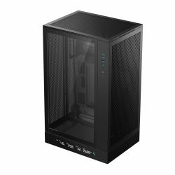 DeepCool CH270 Digital Mini Tower Nero (DeepCool CH270 Digital Micro-ATX Case, Mini-Tower PC Case with Tempered Glass Side Panel, USB-C Port, High Airflow Support for 360mm Radiator, ATX PSU, Black)