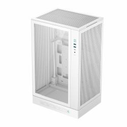 DeepCool CH270 Digital WH Mini Tower Bianco (DeepCool CH270 Digital Micro-ATX Case, Mini-Tower PC Case with Tempered Glass Side Panel, USB-C Port, High Airflow Support for 360mm Radiator, ATX PSU, ...