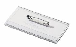 Durable 800119 badge e porta badge Plastica 100 pz (Identity Badge/Badge Holder - Plastic 100 Pc[S] - Warranty: 12M)