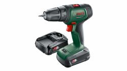 Bosch UniversalDrill 18V 1450 Giri/min Senza chiave 1,2 kg Nero, Verde (Wiertarko-wkretarka)