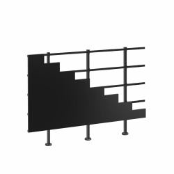Vogel's FMLED 8x8 Supporto da pavimento dvLED per armadi da 27” configurazione 8x8 (FMLED 8X8 DVLED FLOOR MOUNT 8X8 - 27 BLACK)