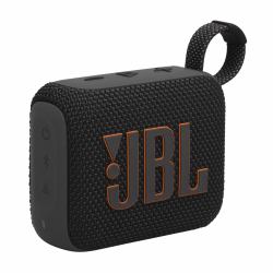 JBL Go 4, Sistema audio portatile waterproof e dustproof, Nero 