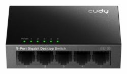 Cudy GS105 switch di rete Non gestito Gigabit Ethernet [10/100/1000] Nero 