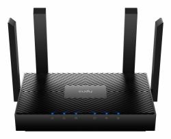 Cudy WR3000 wireless router Gigabit Ethernet Dual-band [2.4 GHz / 5 GHz] Black (*CUDY WR3000 Router Mesh Gigabit WiFi)