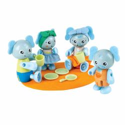 Hape E3527 set da gioco (Hape elephant family toy figure)