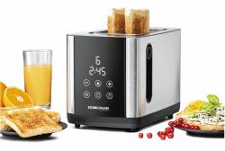 Rommelsbacher TO 850 tostapane 9 2 fetta/e 850 W Nero, Acciaio inox (ROMMELSBACHER Toaster TO 850)