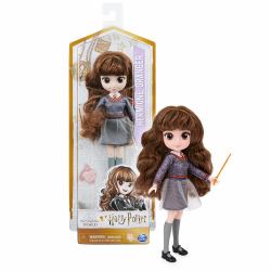Wizarding World | Bambola articolata Hermione Granger 20cm | Bacchetta e divisa di Hogwarts inclusa | Collezione Harry Potter | Per bambini dai 5 anni in su (Spin Master WW Hermione Granger 20cm -)