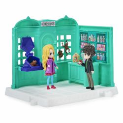 Wizarding World Harry Potter, Magical Minis Negozio Mielandia con 2 personaggi e 5 accessori, giocattoli per bambini dai 6 anni in su (Spin Master Wizarding World Harry Pott)