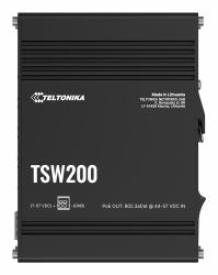 Teltonika TSW200 Non gestito Gigabit Ethernet [10/100/1000] Supporto Power over Ethernet [PoE] Nero 
