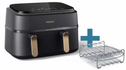 Philips Serie 3000 3000 Series NA352/04 Airfryer con doppio cestello (Philips 3000 series NA352/04 Dual Bask)